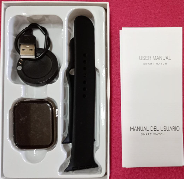 Reloj inteligente con pantalla tactil (DK19-negro)