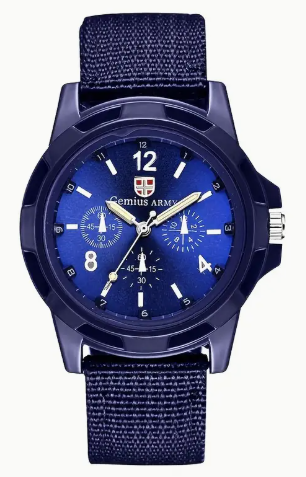 Reloj deportivo para hombre con correa de nylon