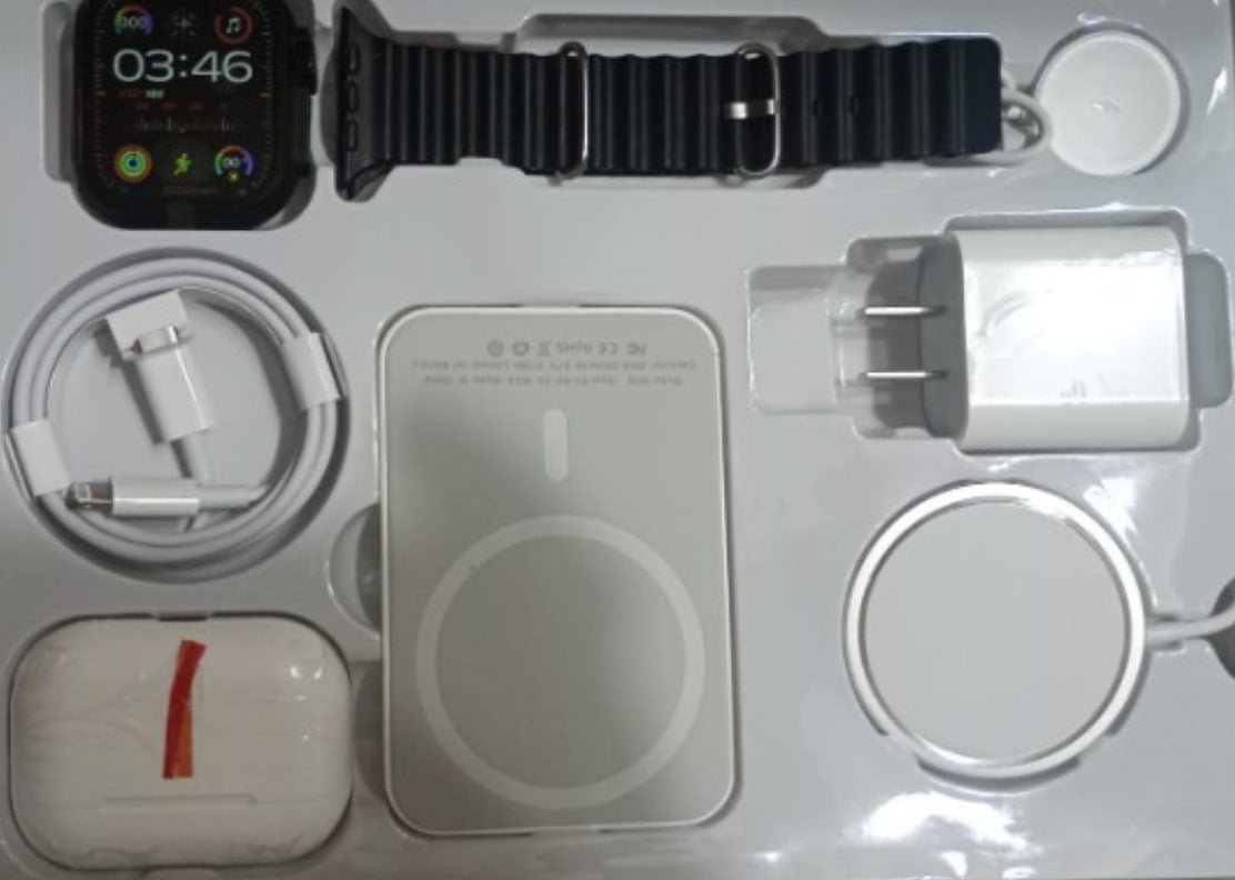 Combo X8: smartwatch + audífonos bluetooth